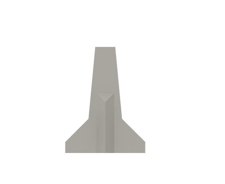Model Railway - Concrete Road Barriers 3D print model_5