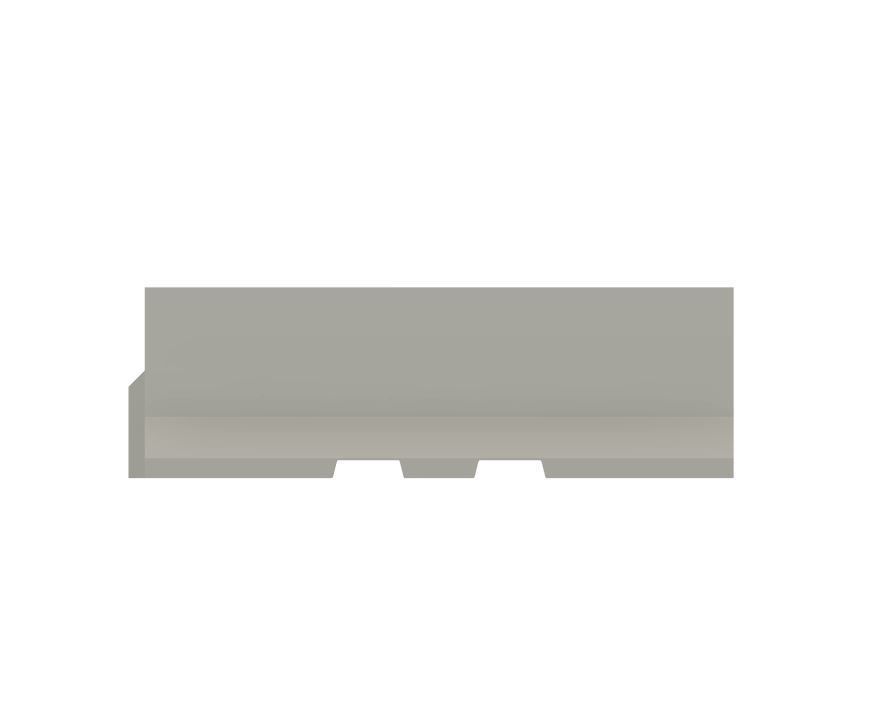 Model Railway - Concrete Road Barriers 3D print model_6