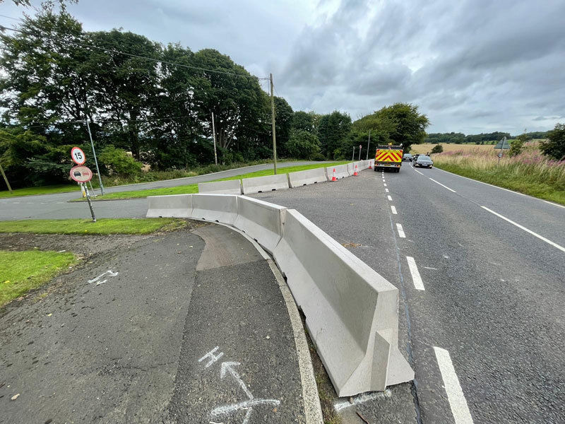 Model Railway - Concrete Road Barriers 3D print model_13