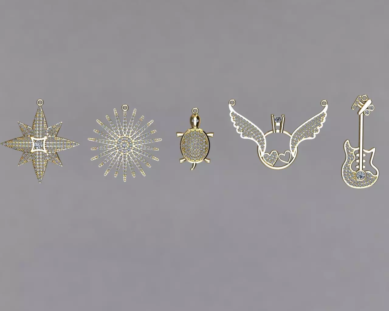 pendant models 3D model_0