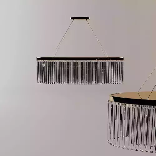 Crystal Ceiling Free low-poly 3D model