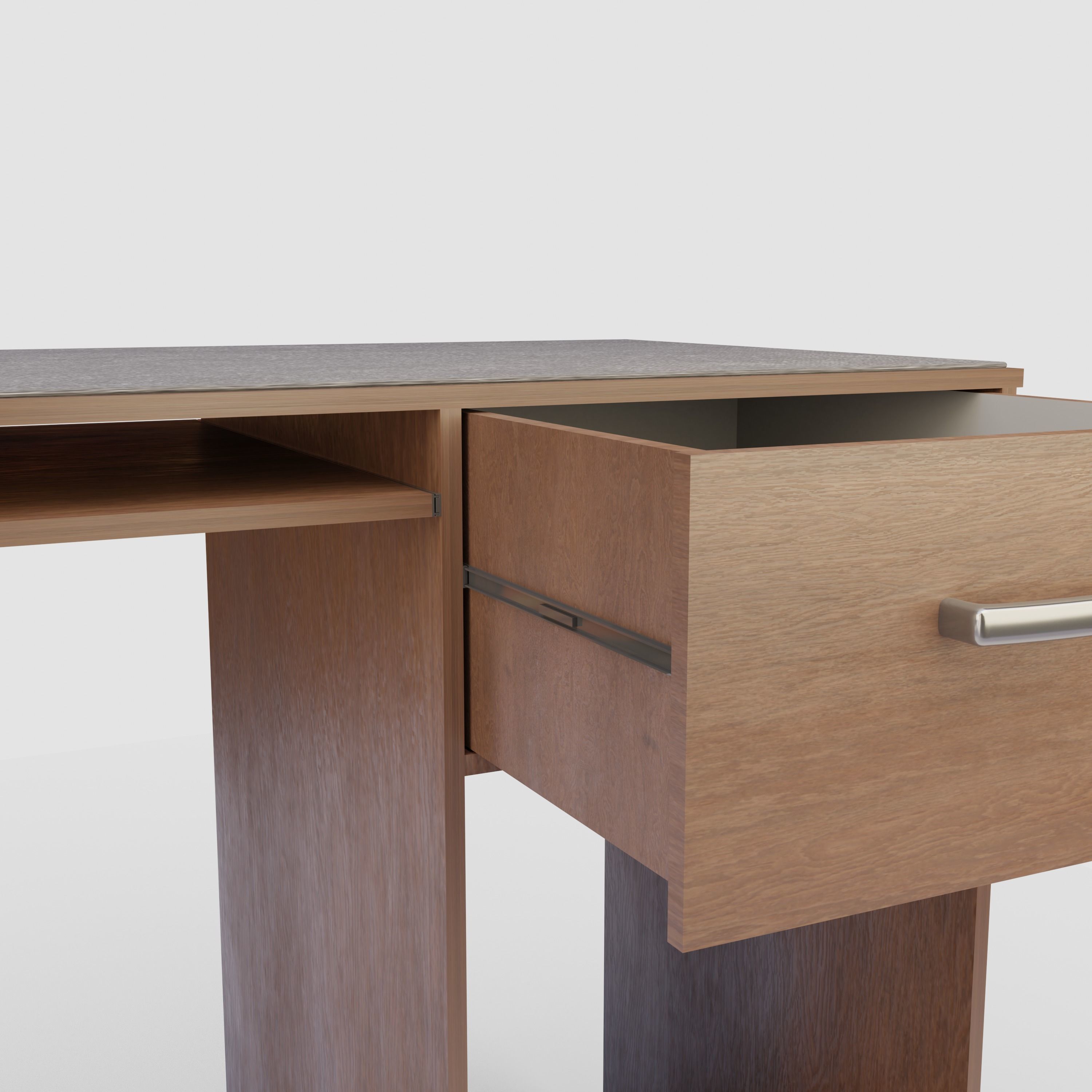 Desktop Table 3D model_2