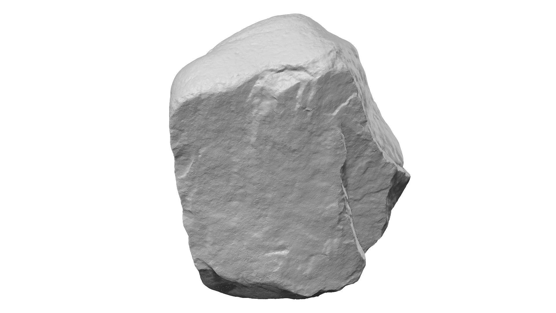 Yellow Rock Raw Scanned 3D model_12