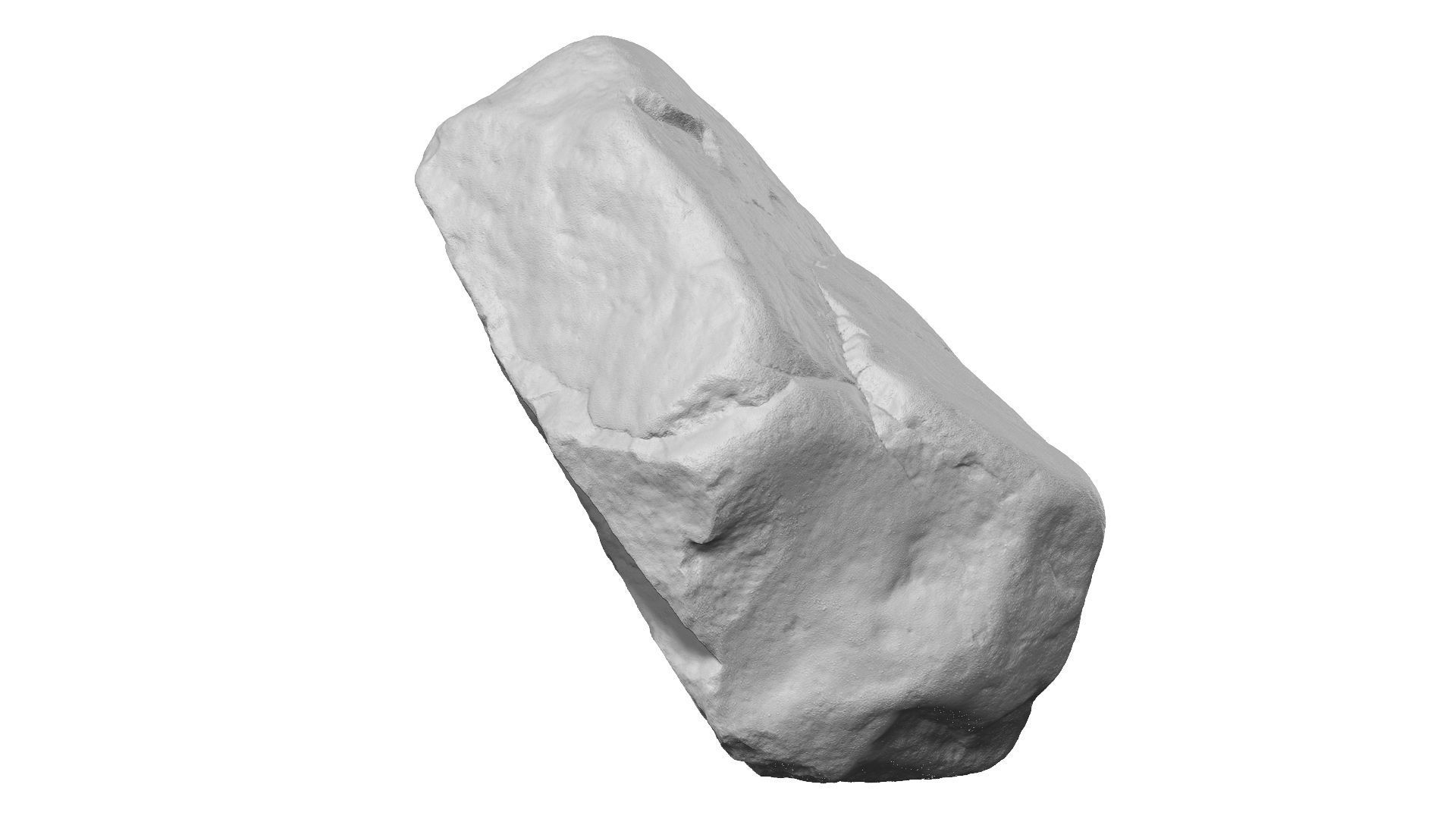 Yellow Rock Raw Scanned 3D model_10