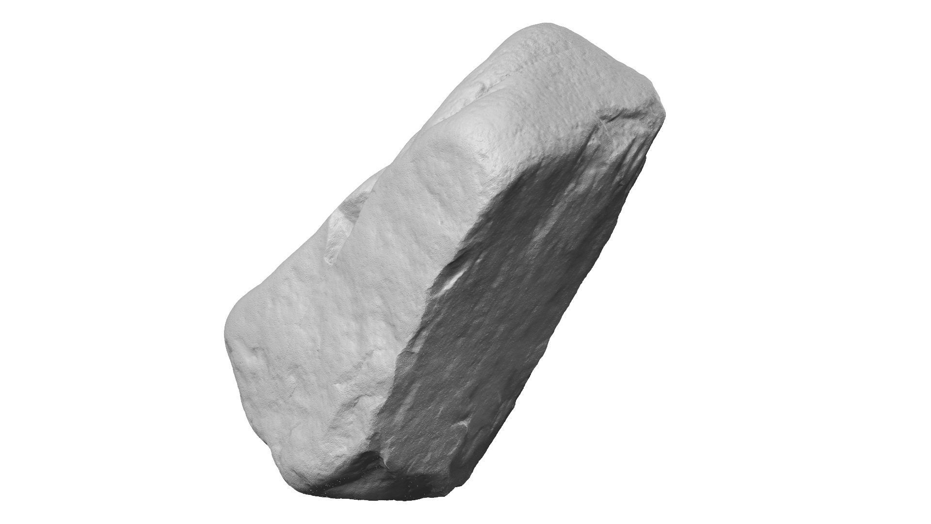 Yellow Rock Raw Scanned 3D model_13