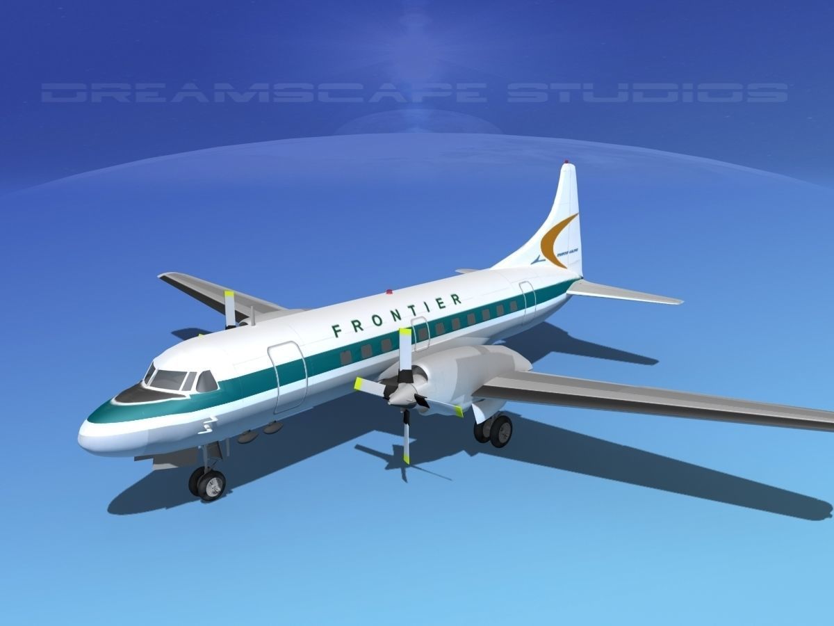 Convair CV-580 Frontier 1 3D model_10