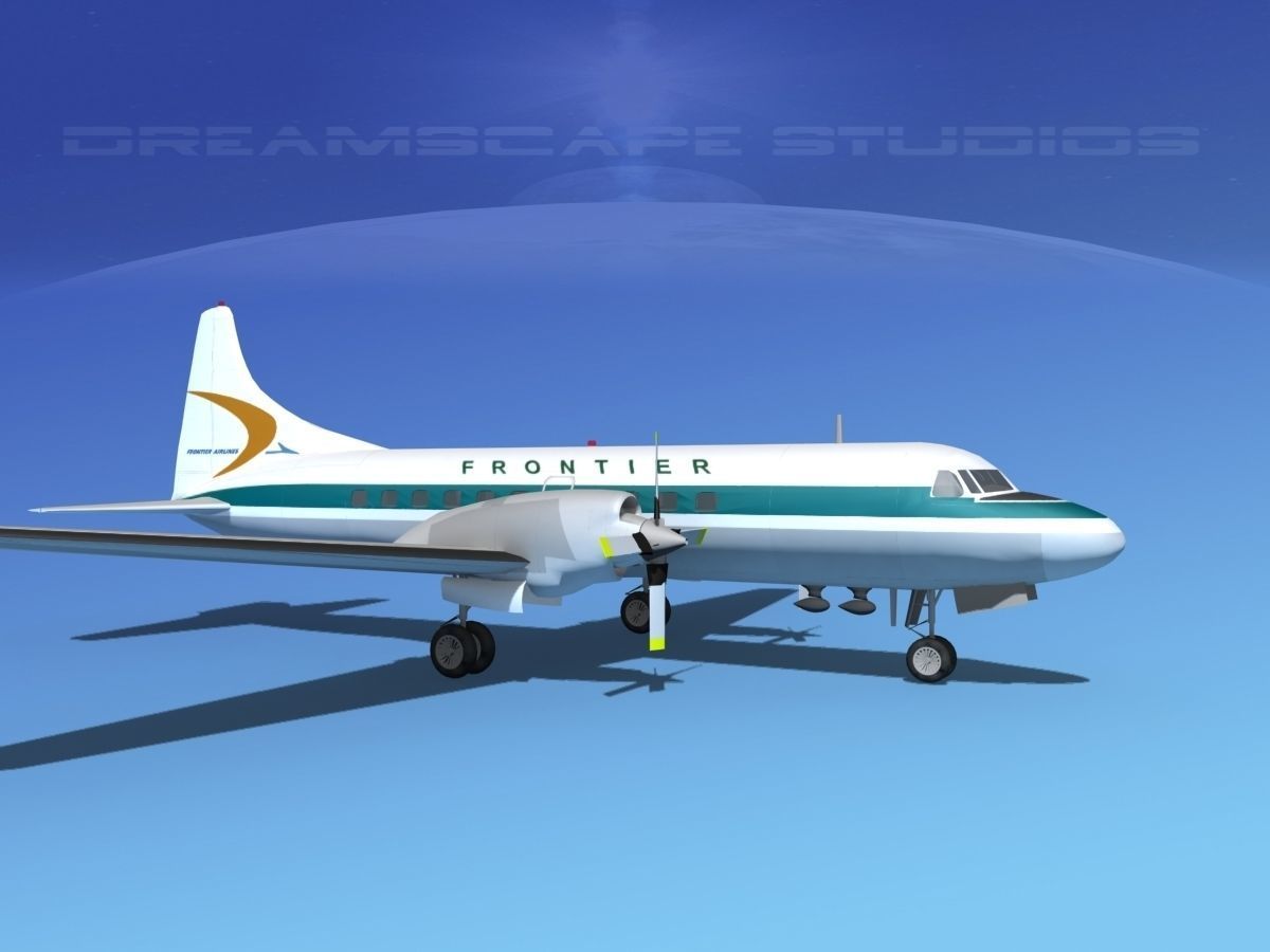 Convair CV-580 Frontier 1 3D model_3