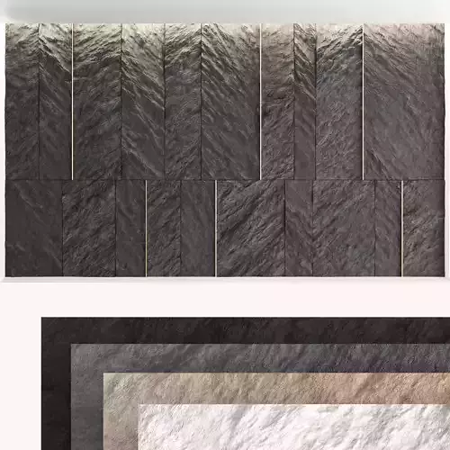 Decorative wall panel set 58