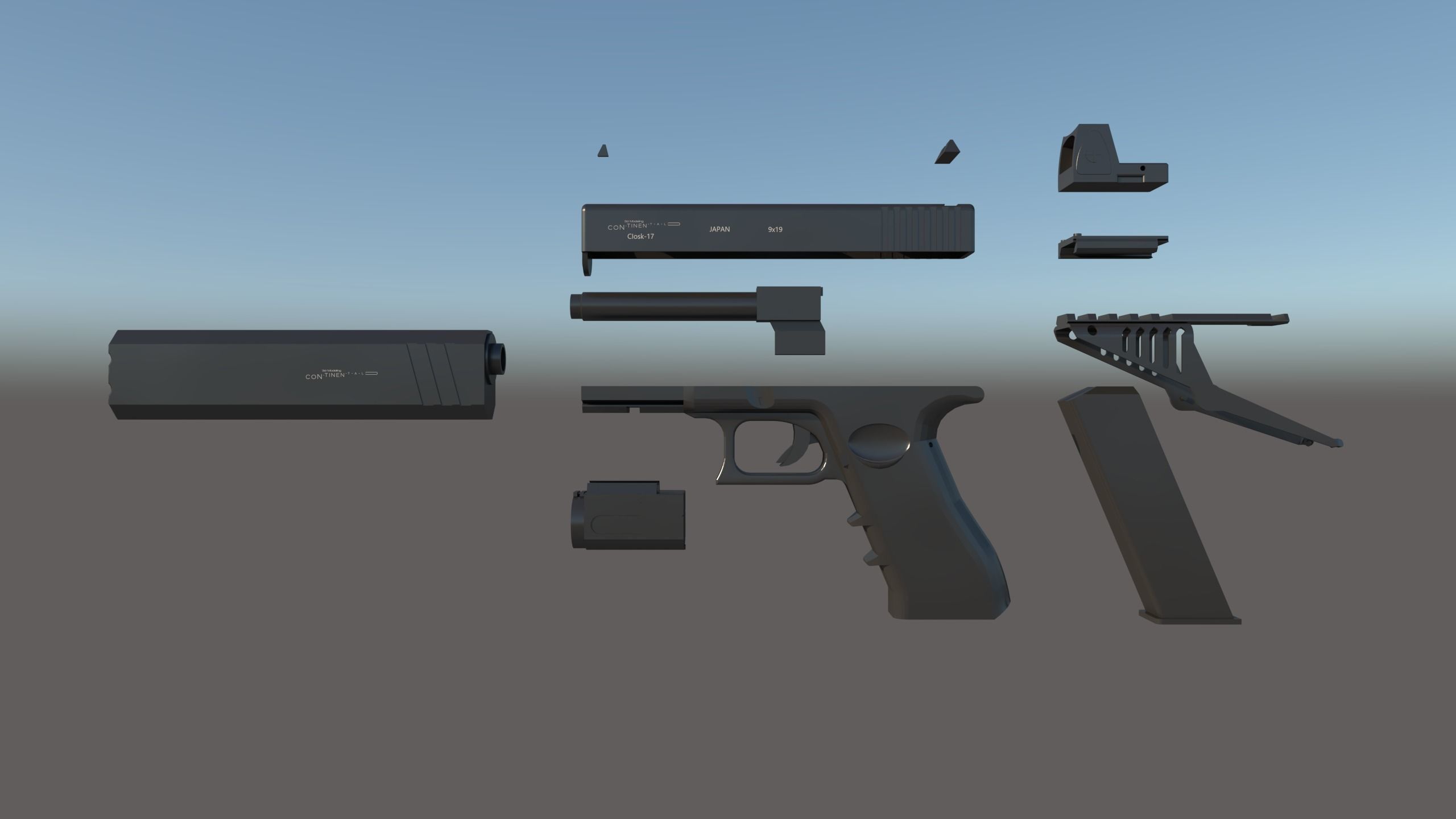 CIosk-17 Mod CQBP 3D model_4