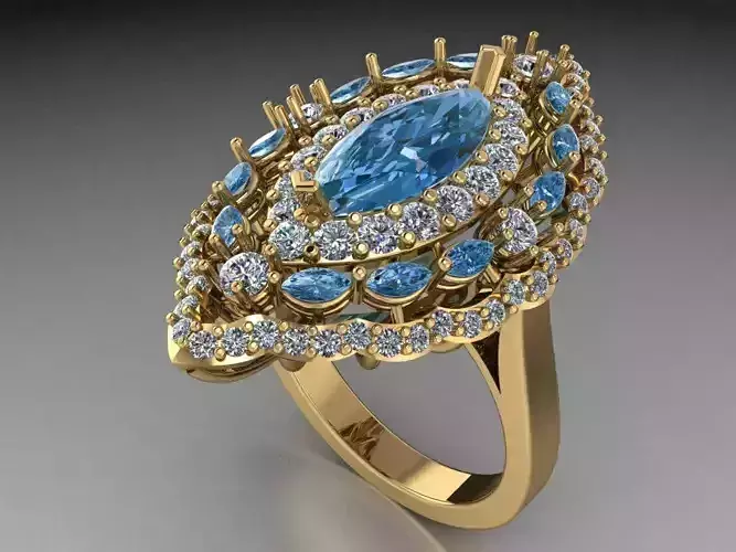 Marquise Diamond Ring  540