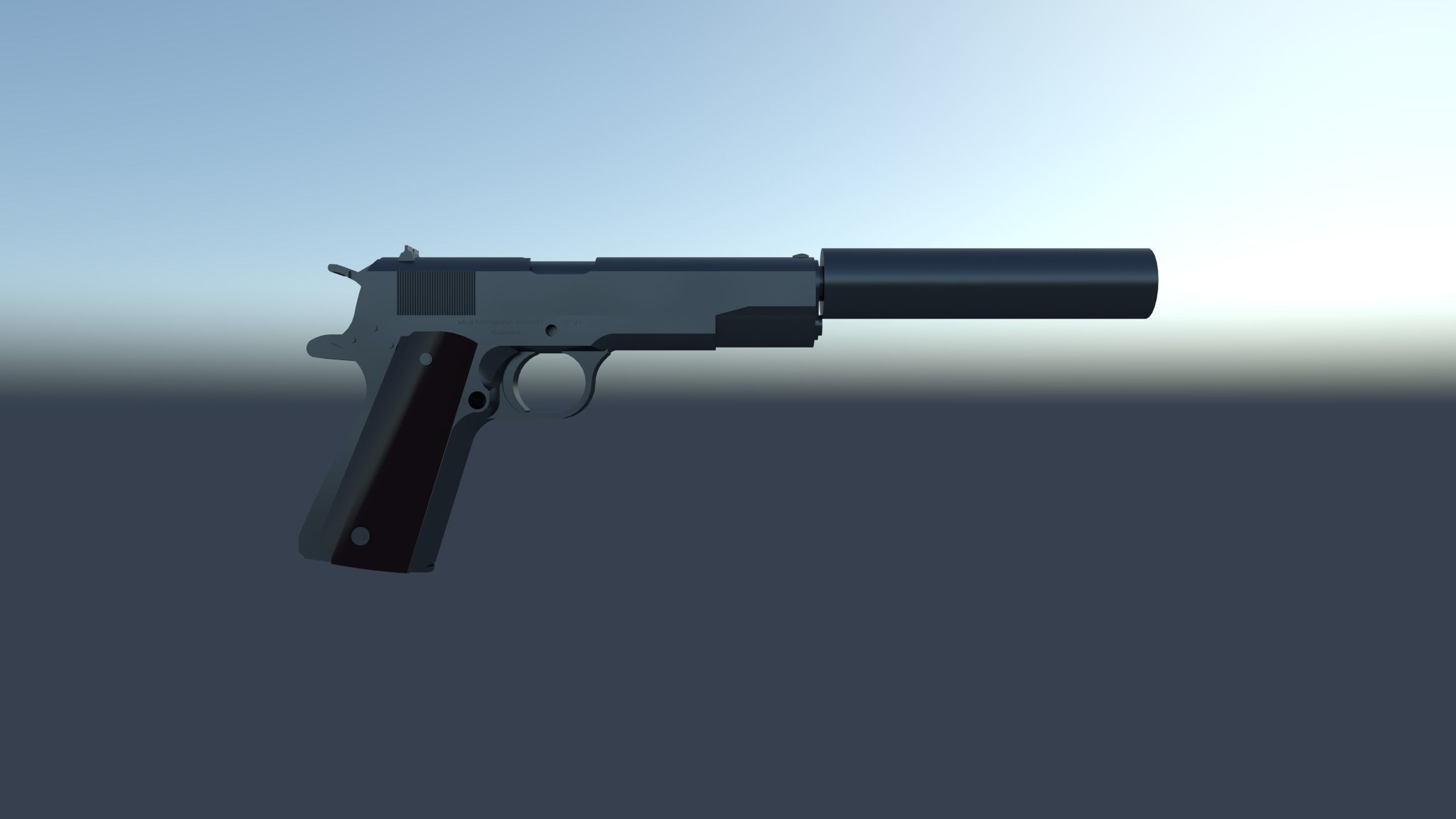 I1911A1 Mod Classic 3D model_3