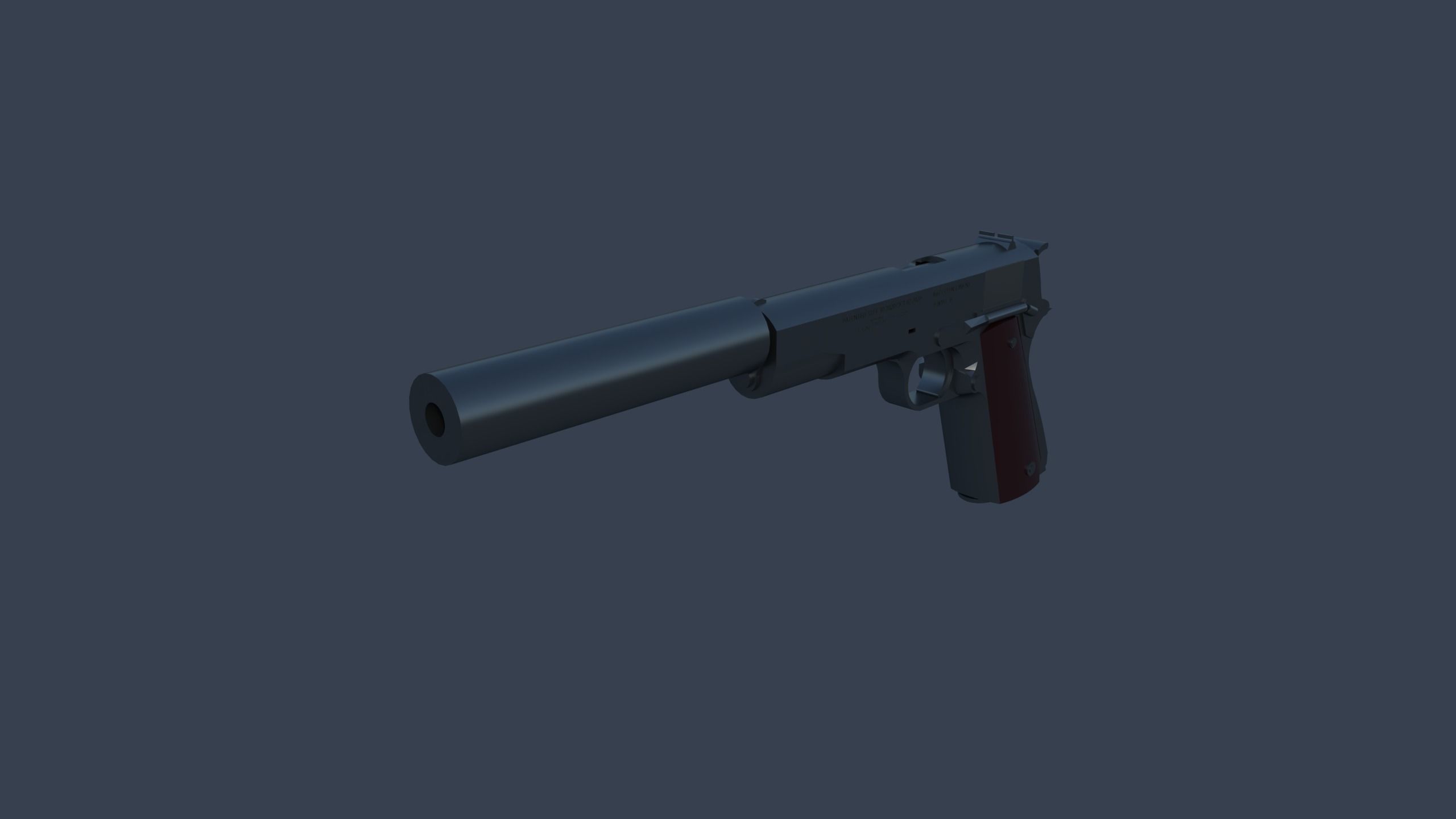 I1911A1 Mod Classic 3D model_2
