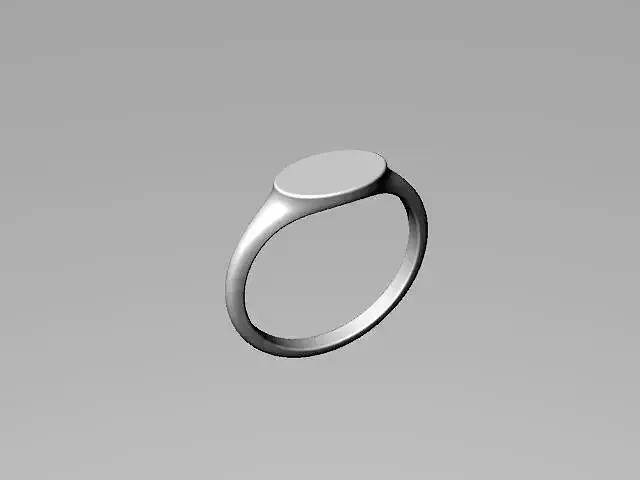 Signet ring model 