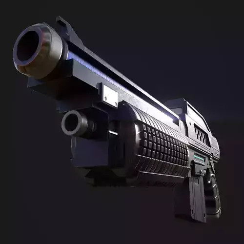 Concept Gun - Model and Textures