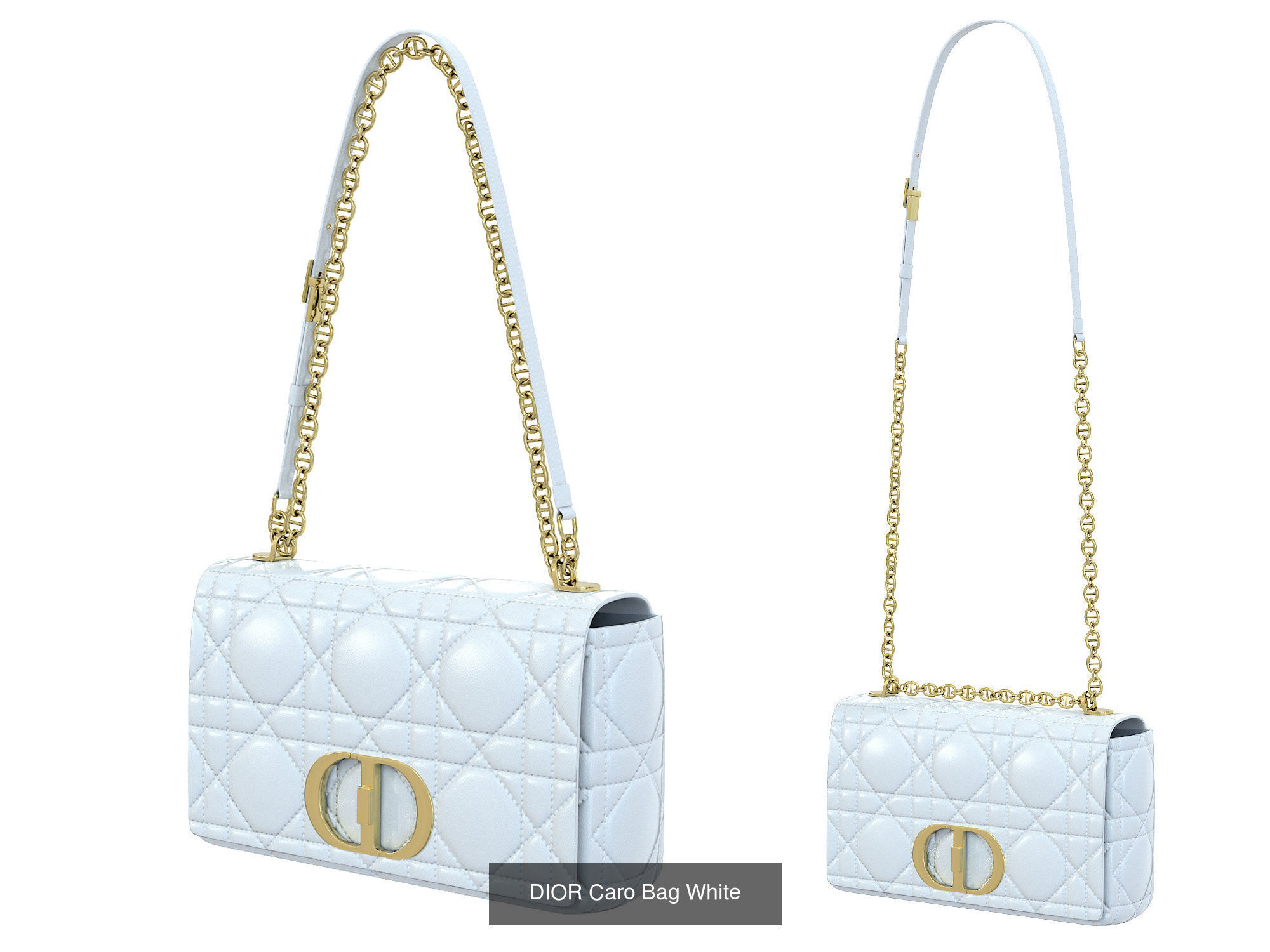 DIOR Caro Bag 3D Model Collection_6