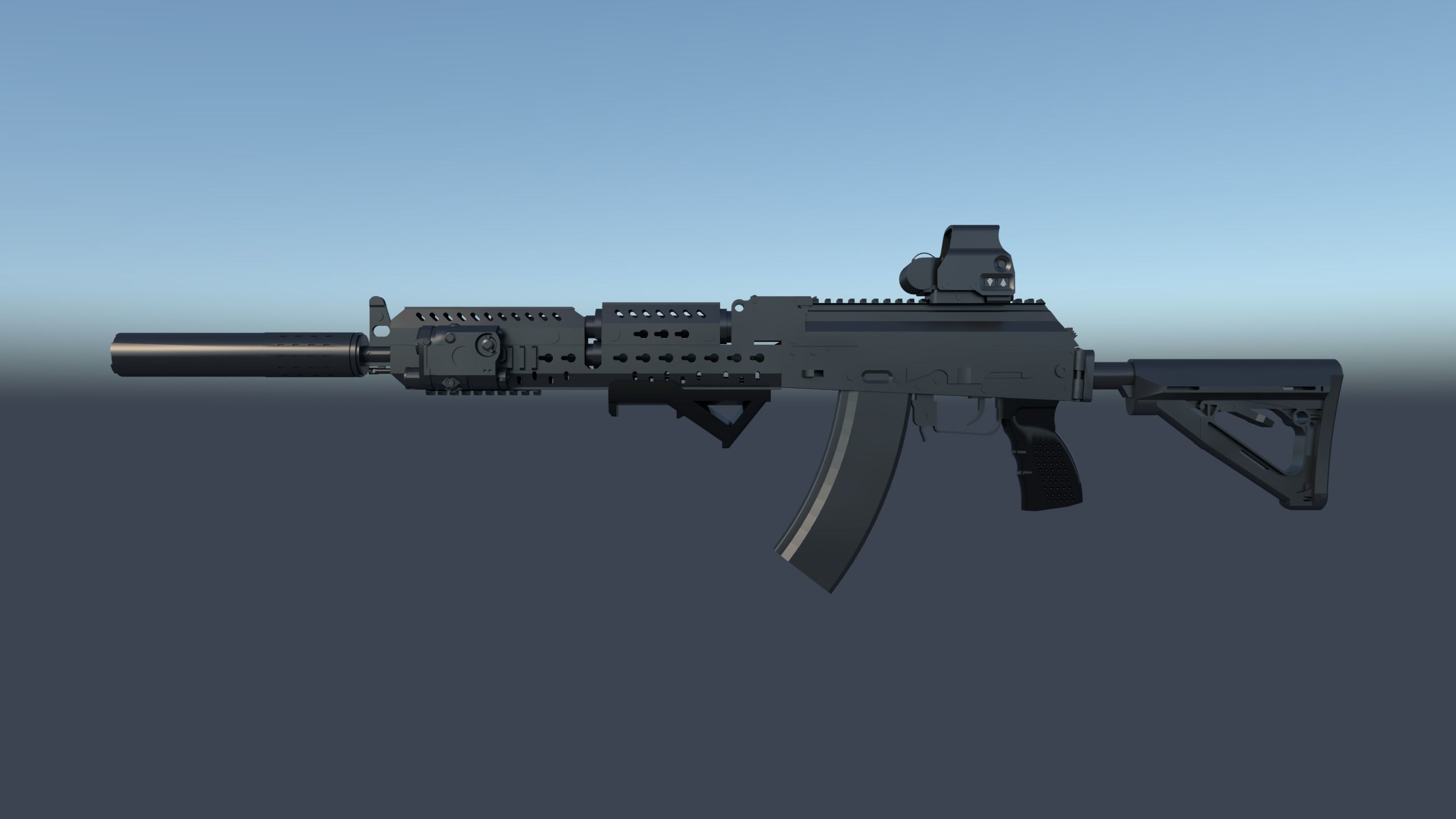 IC-74M Mod Eastern 3D model_1