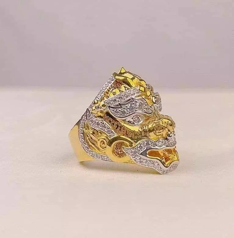 Hanuman Monkey Ring Cambodia Hanuman Ring Thai 3D print model
