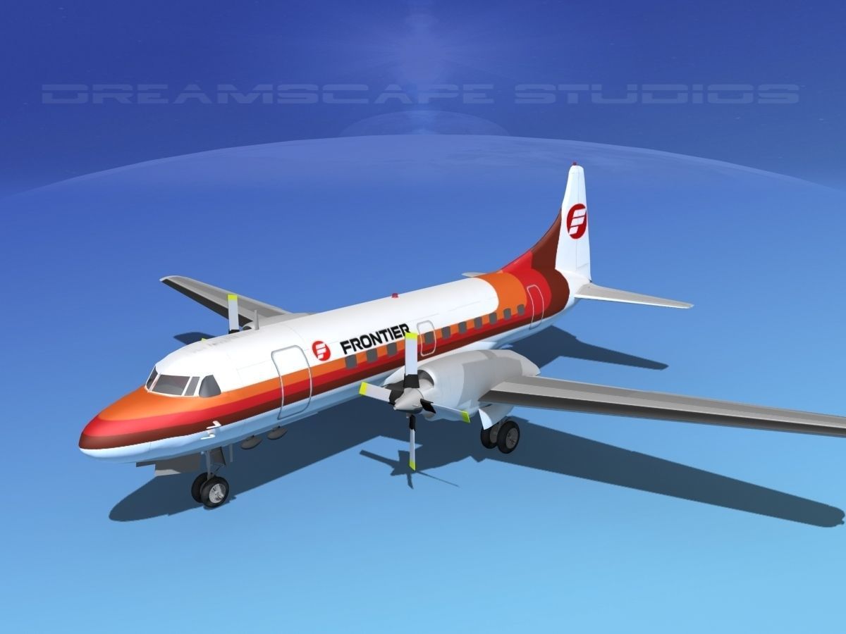 Convair CV-580 Frontier 2 3D model_10