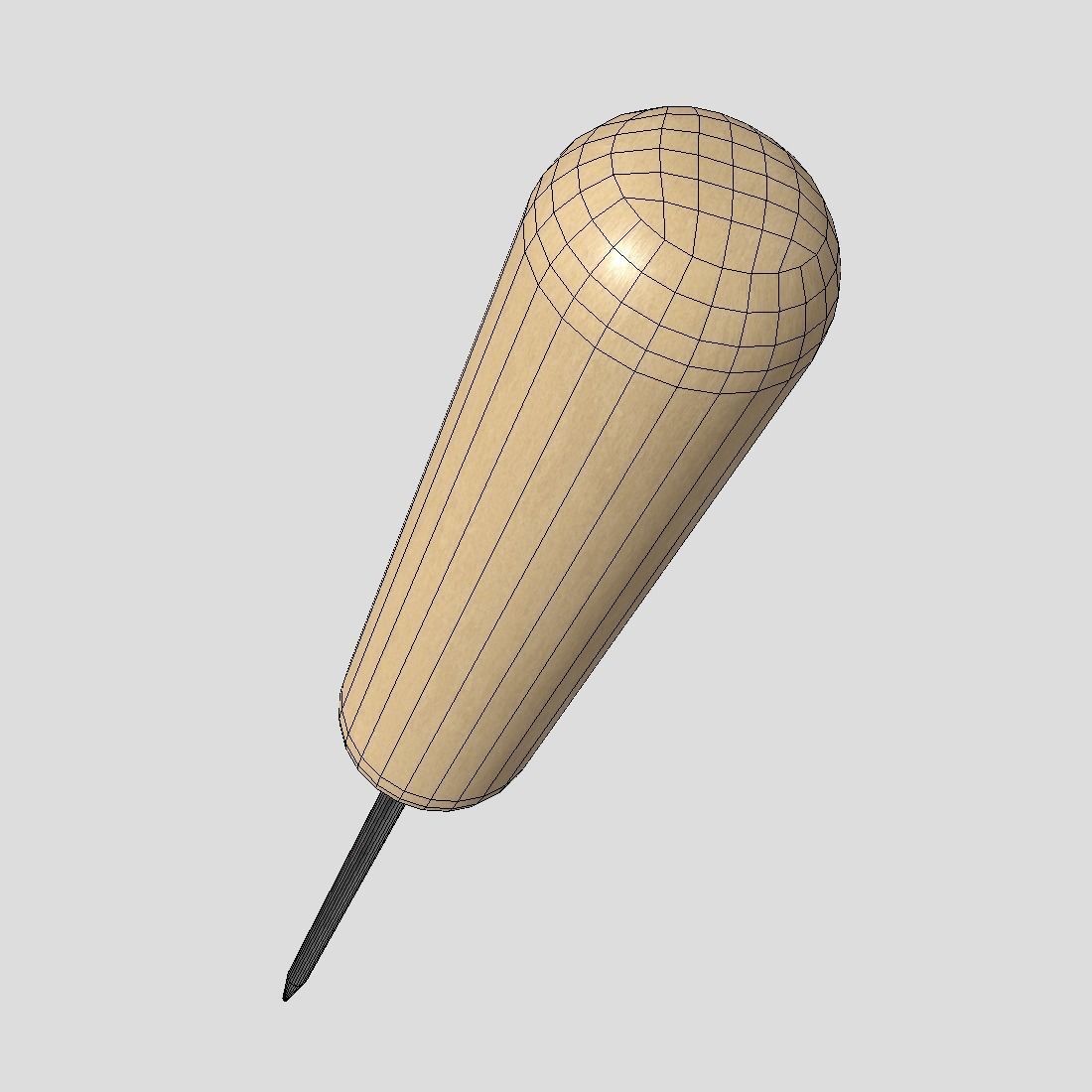 CC0 - Ice Pick Free low-poly 3D model_8