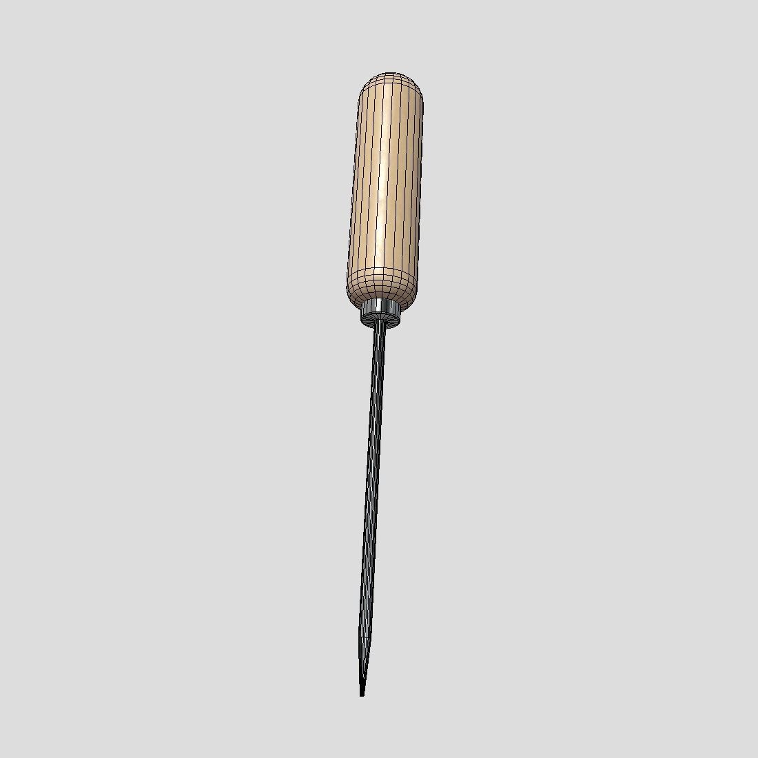 CC0 - Ice Pick Free low-poly 3D model_2