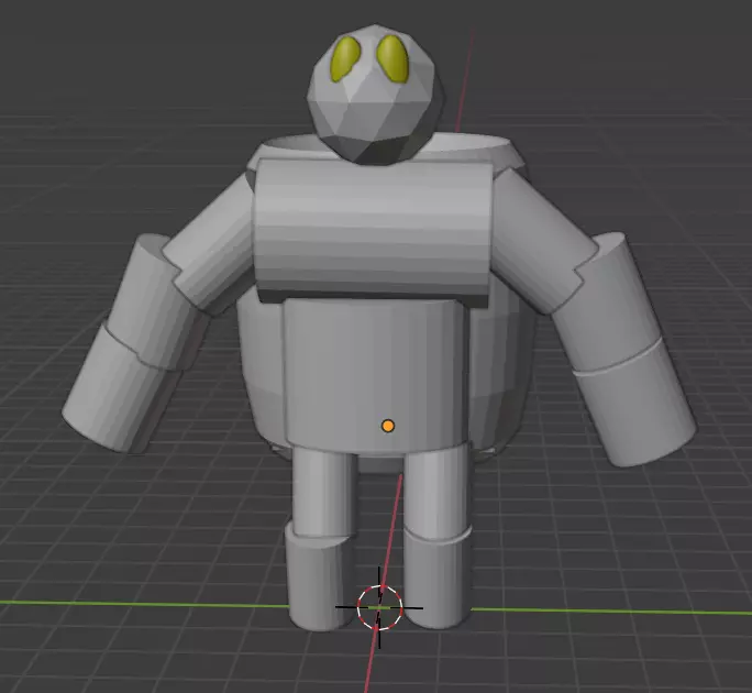 Stone golem Free 3D model_0