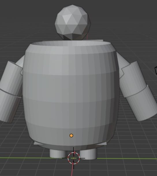 Stone golem Free 3D model_1