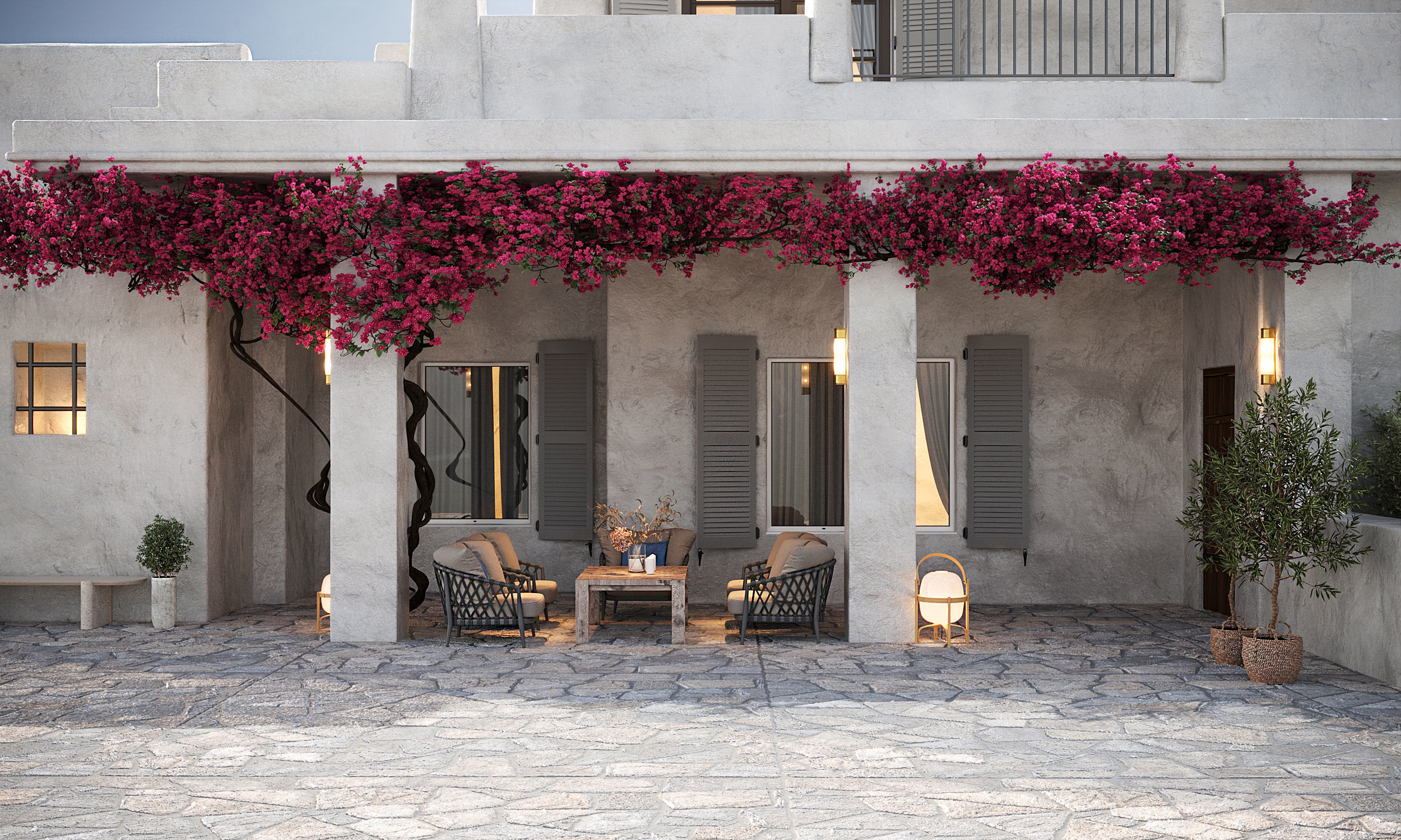 Greece House 3D model_1