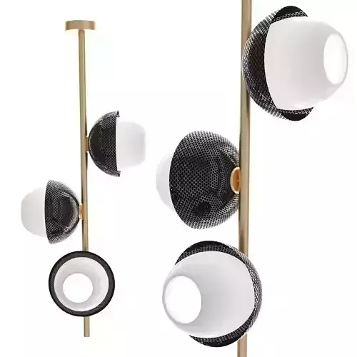 CRAIG pendant lamp with three balls