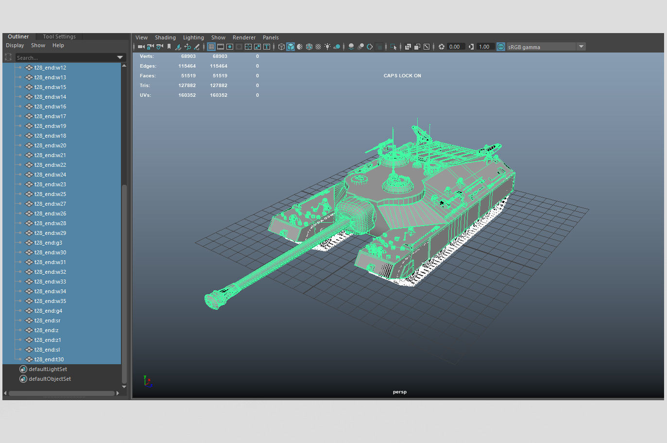 t25 t95 tank low-poly Low-poly 3D model_33