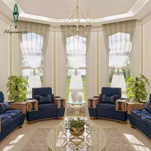 Luxurious modern sofa