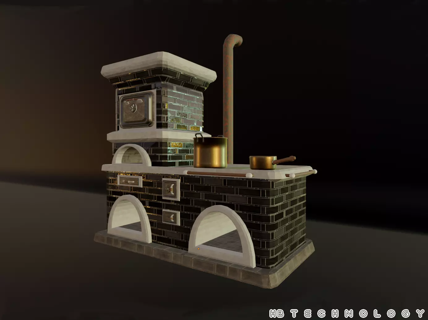 Tile Oven Free 3D model