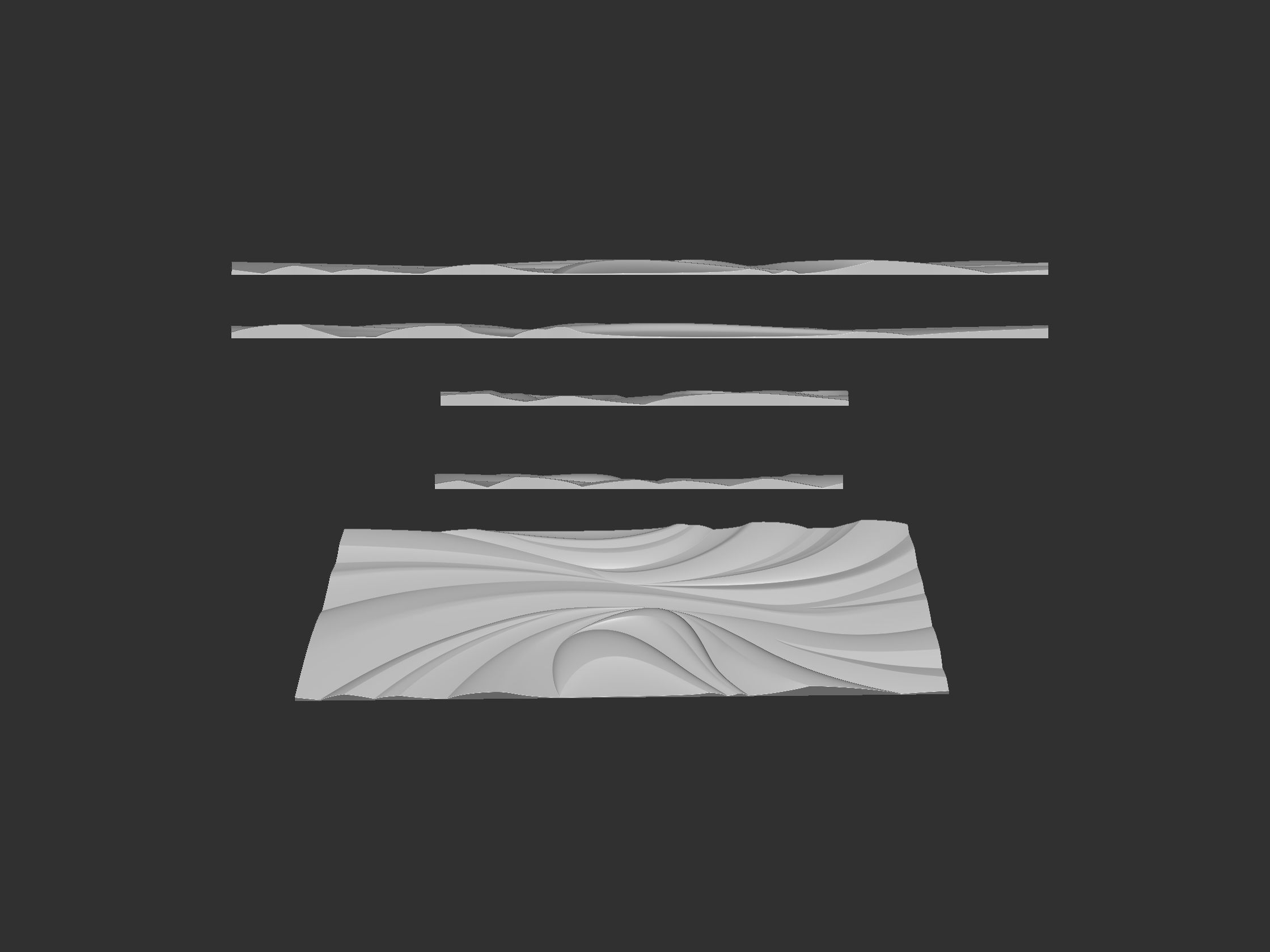 Decorative  Wall Panel 3D print model_5