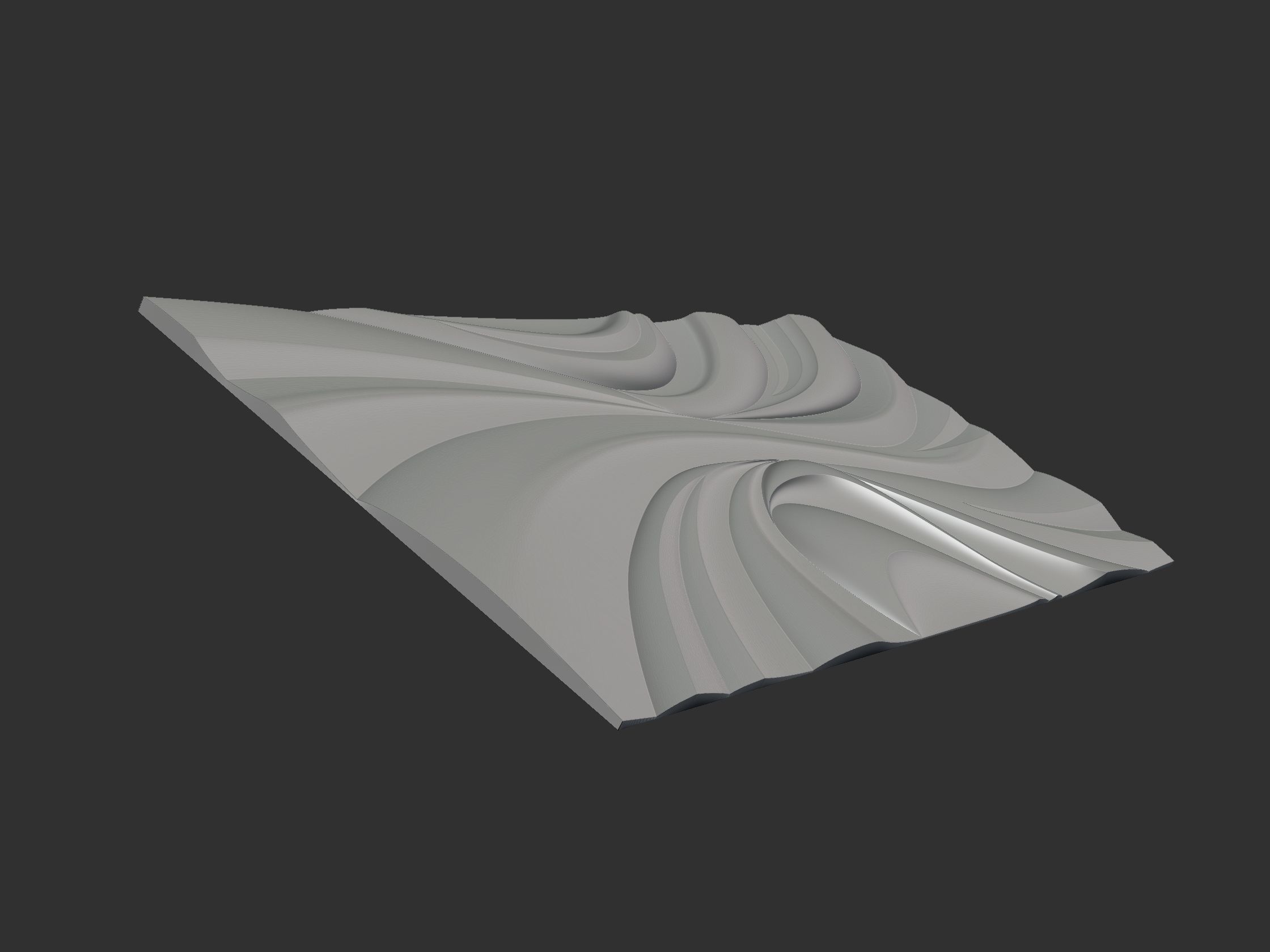 Decorative  Wall Panel 3D print model_8