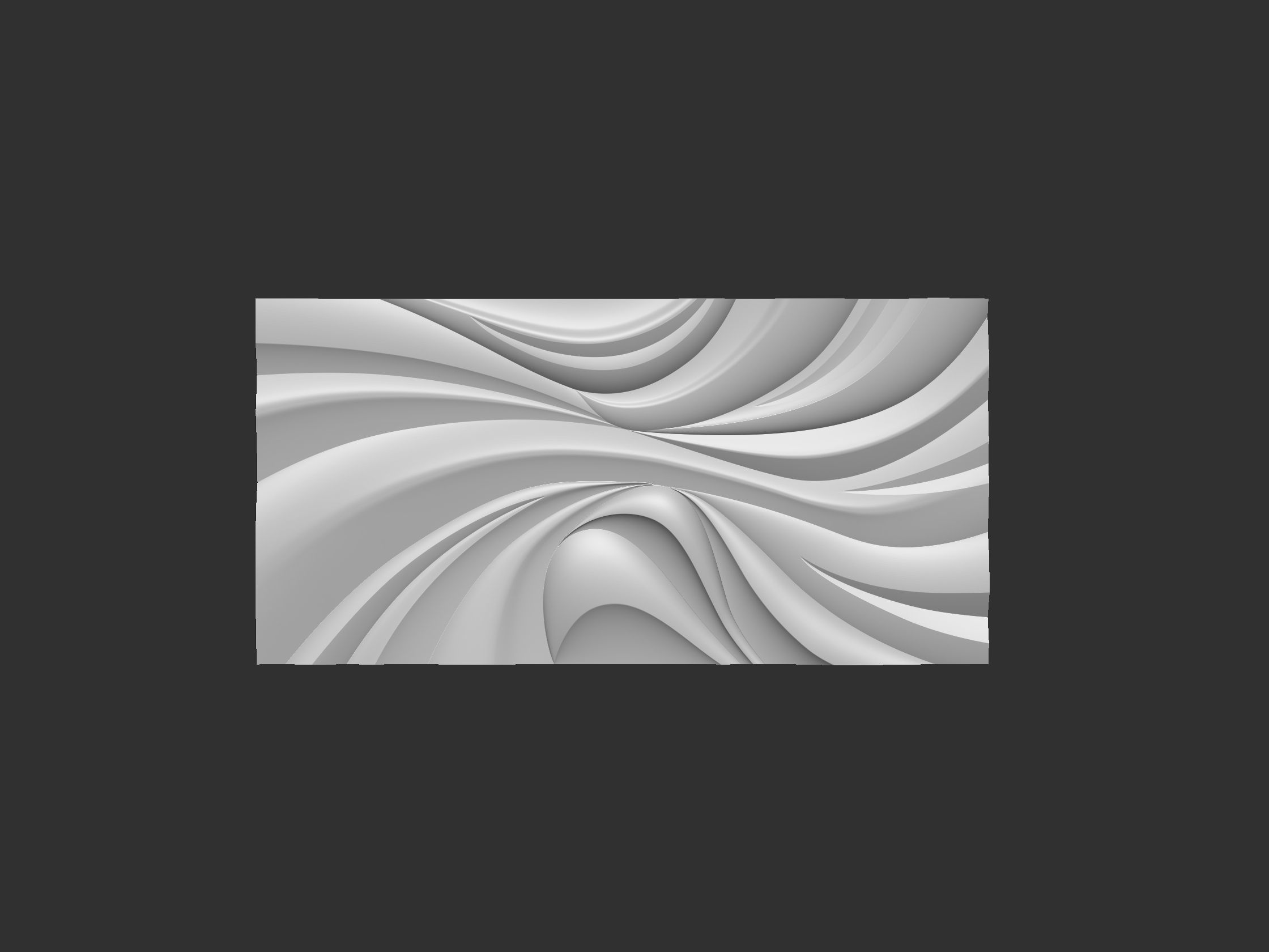 Decorative  Wall Panel 3D print model_2