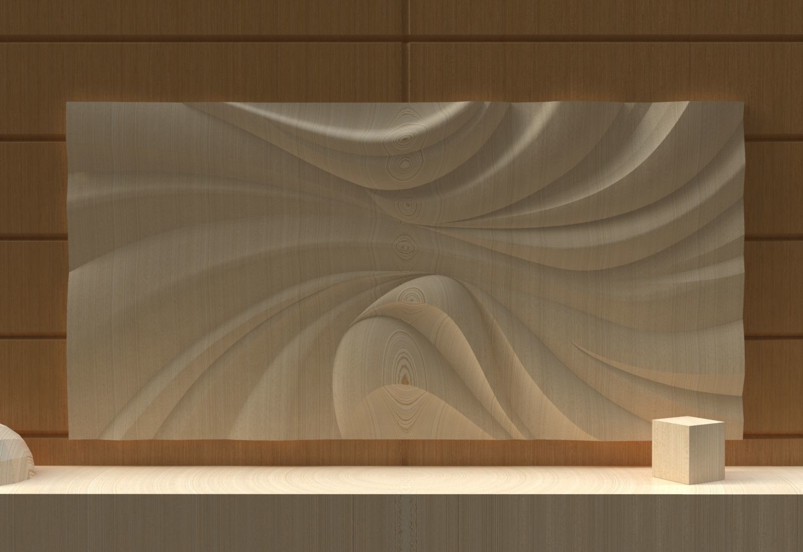 Decorative  Wall Panel 3D print model_1