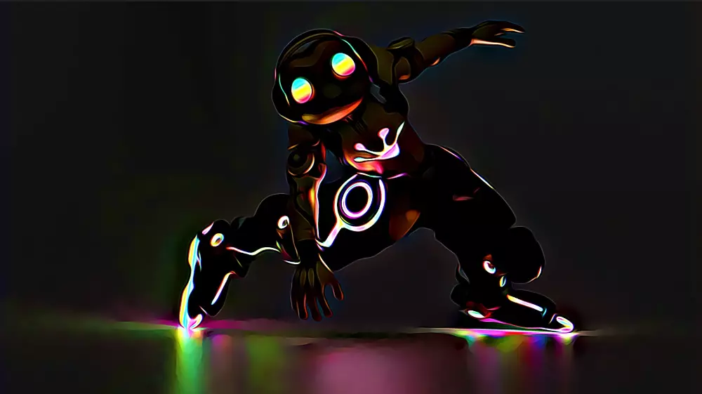 Custom Lucio skin RGB overwatch 3D model_0