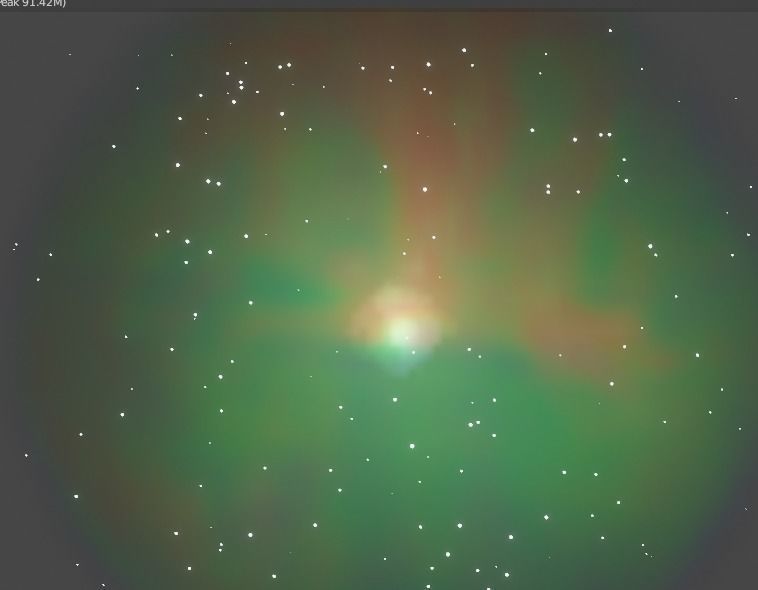 Star cluster nebula simulation 3D model_6