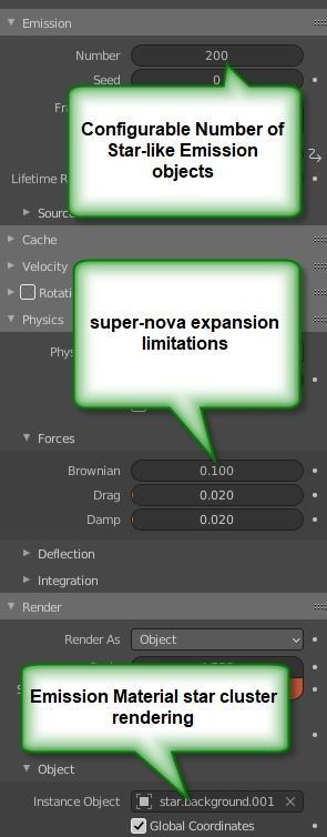 Star cluster nebula simulation 3D model_10