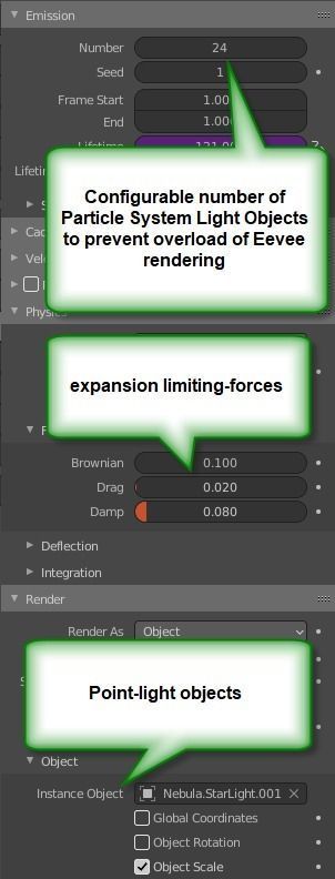 Star cluster nebula simulation 3D model_9