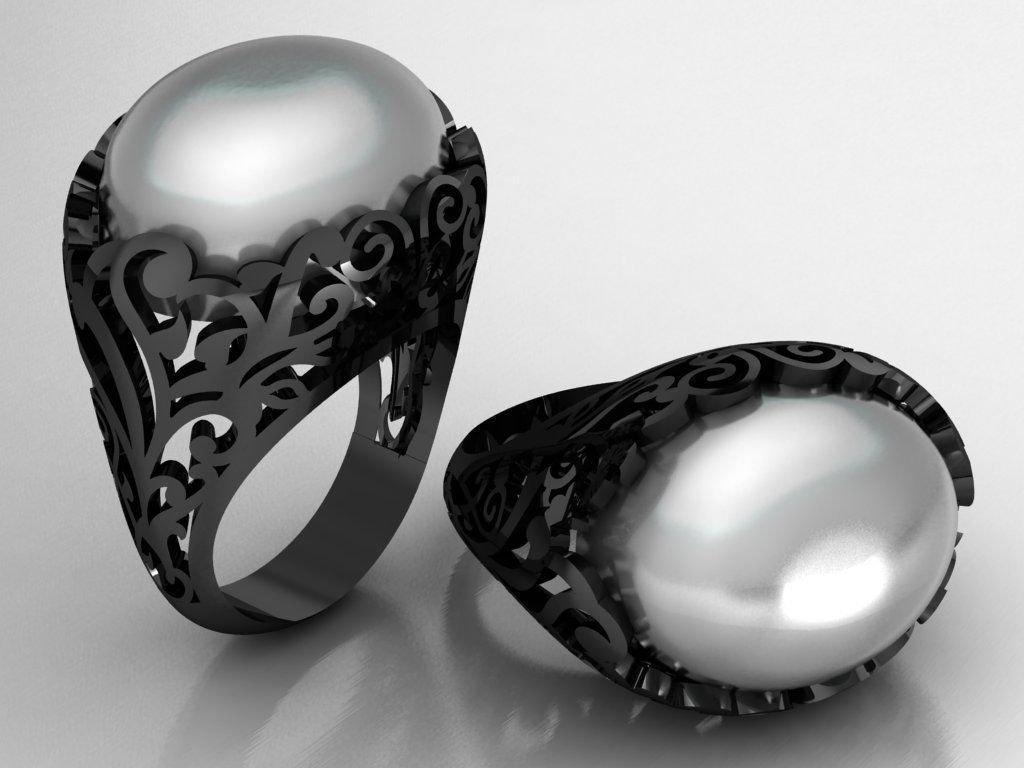 flora ring 08 3D print model_6