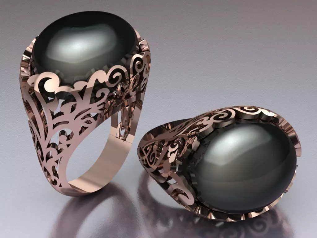 flora ring 08 3D print model_0