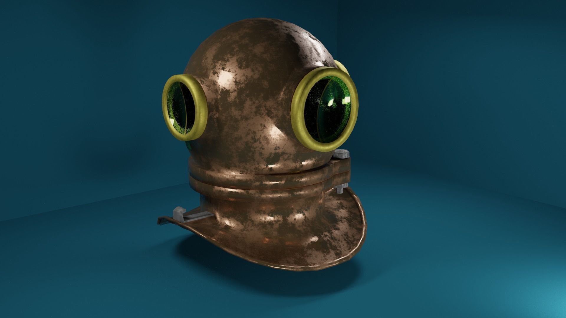 Hats pack Low-poly 3D model_1