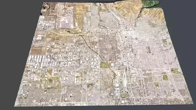 Cityscape Salt Lake City USA