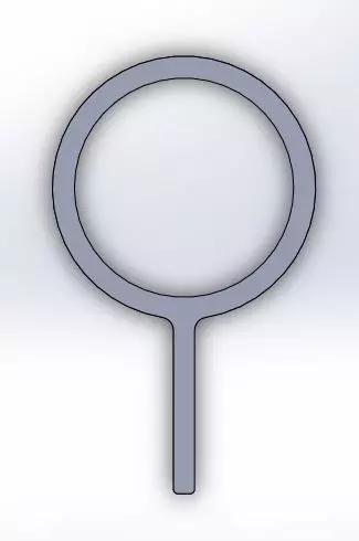 Fish Tank Hoops 3D print model_0