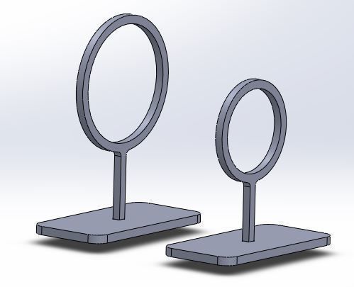 Fish Tank Hoops 3D print model_2