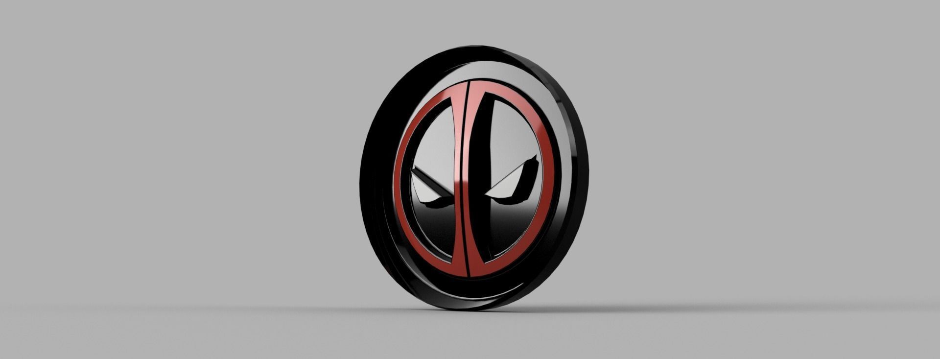 Deadpool Cookie Cutter DELUXE 3D print model_1