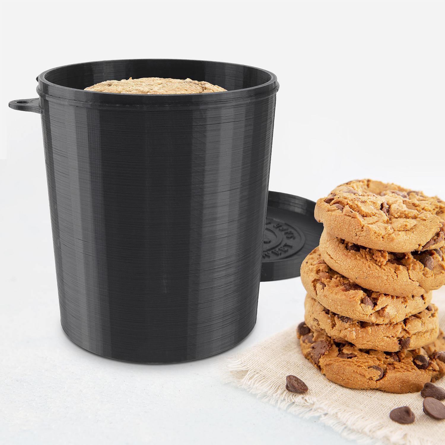 Sweet Safe Pint Ice Cream Combination Lock Safety Container 3D model_5