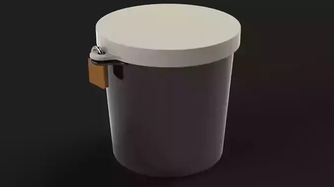 Sweet Safe Pint Ice Cream Combination Lock Safety Container