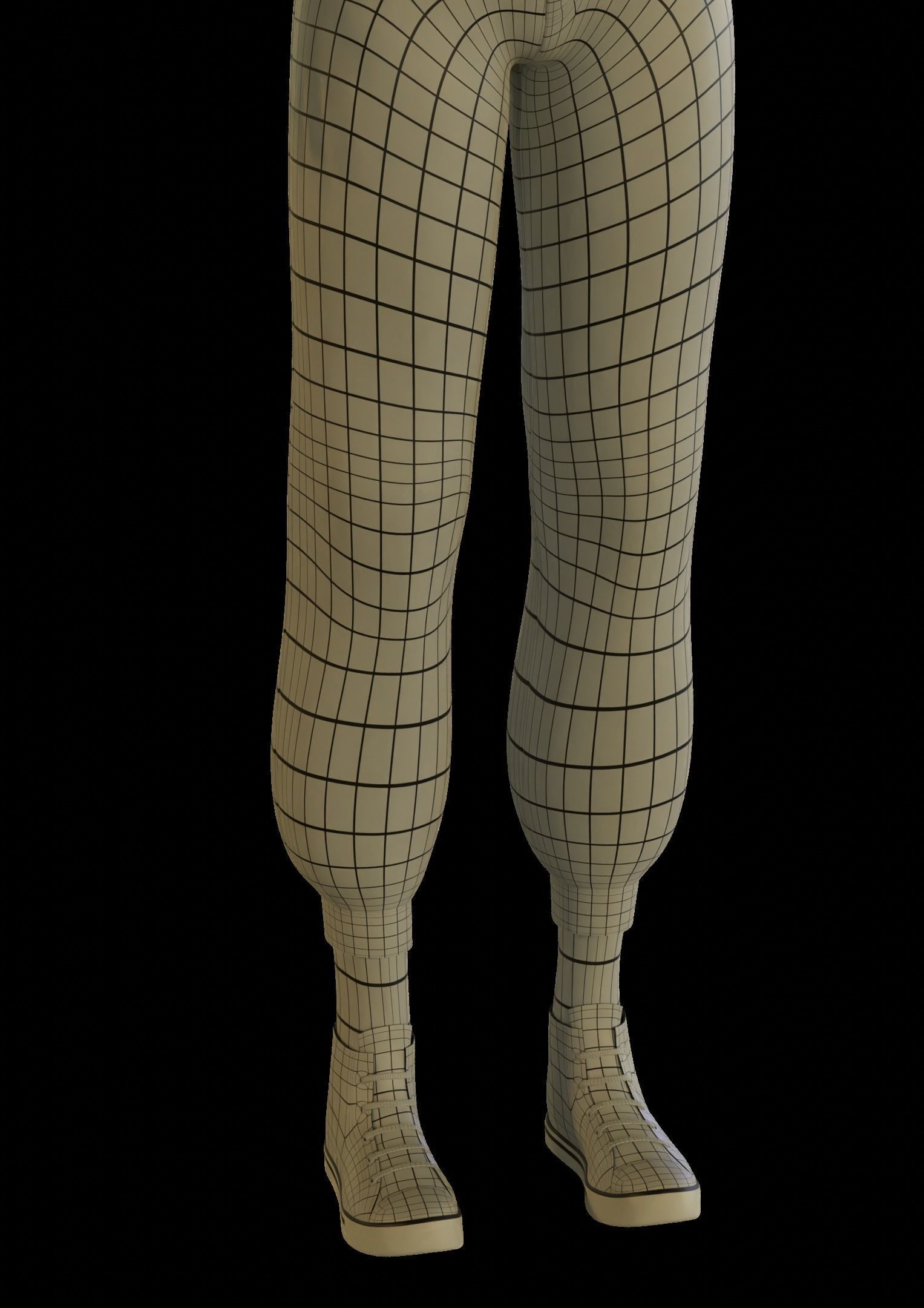 Drake rigged character for animation 3D model_15