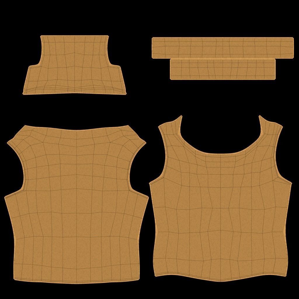 Drake rigged character for animation 3D model_25